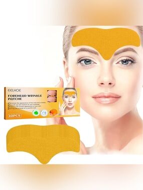 Forehead Wrinkle Patch - Yellow, 10pcs by EELHOE